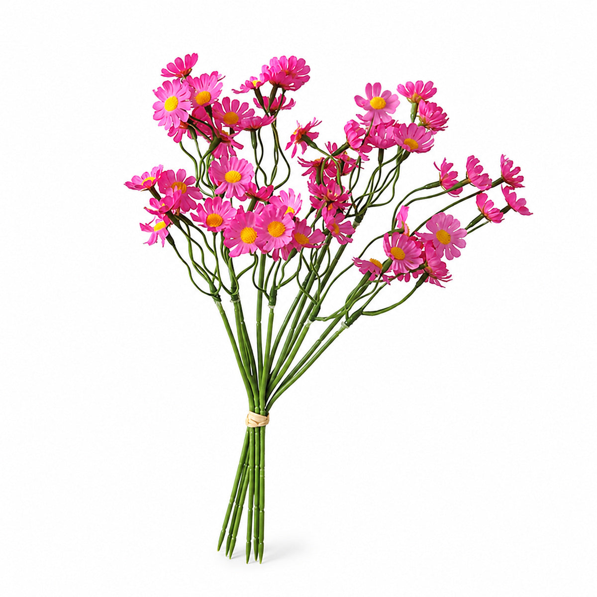 EVERIVELLE 10.2-Inch 60-Head Artificial Mini Daisy Bouquet