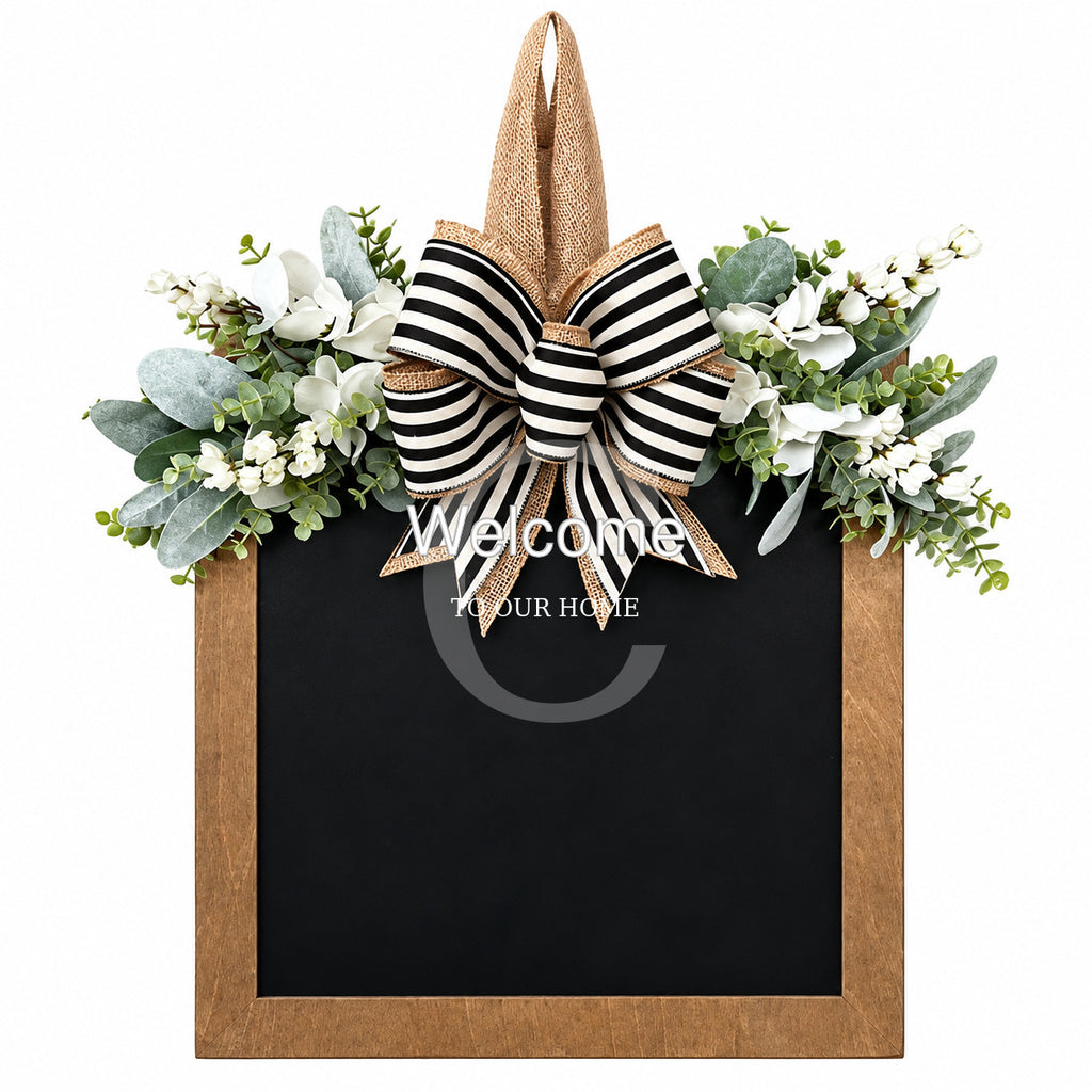 Personalized Monogram Wood Door Sign Collection