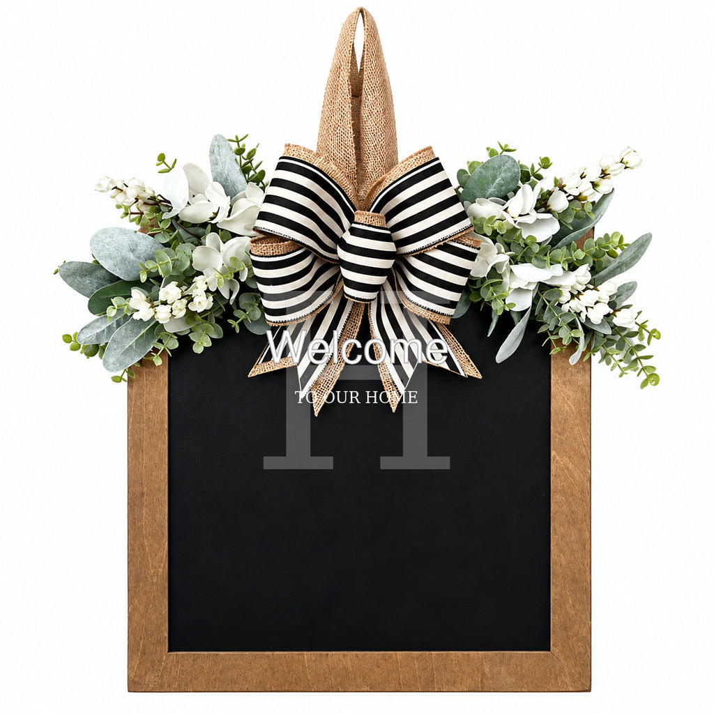 Personalized Monogram Wood Door Sign Collection