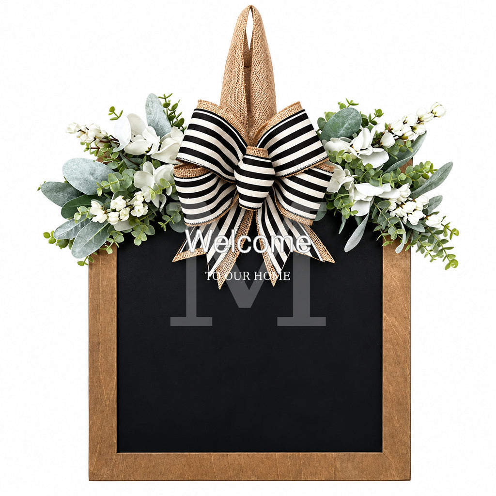Personalized Monogram Wood Door Sign Collection