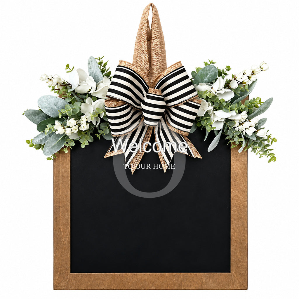 Personalized Monogram Wood Door Sign Collection