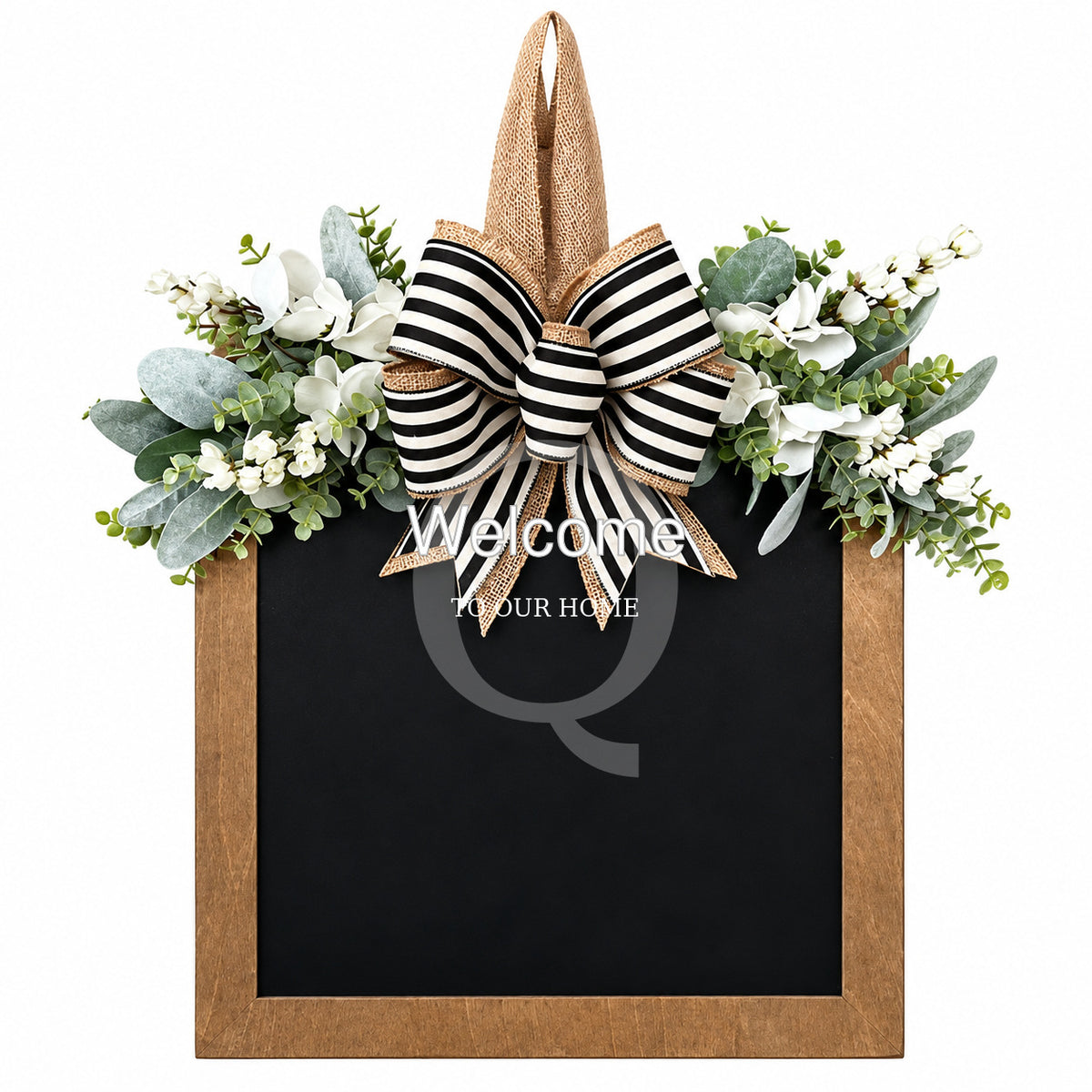 Personalized Monogram Wood Door Sign Collection