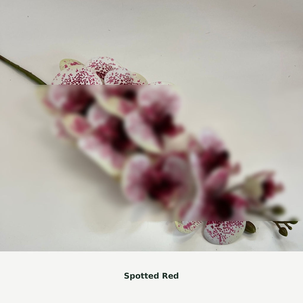 EVERIVELLE Nine-Head Artificial Phalaenopsis Orchid Stem