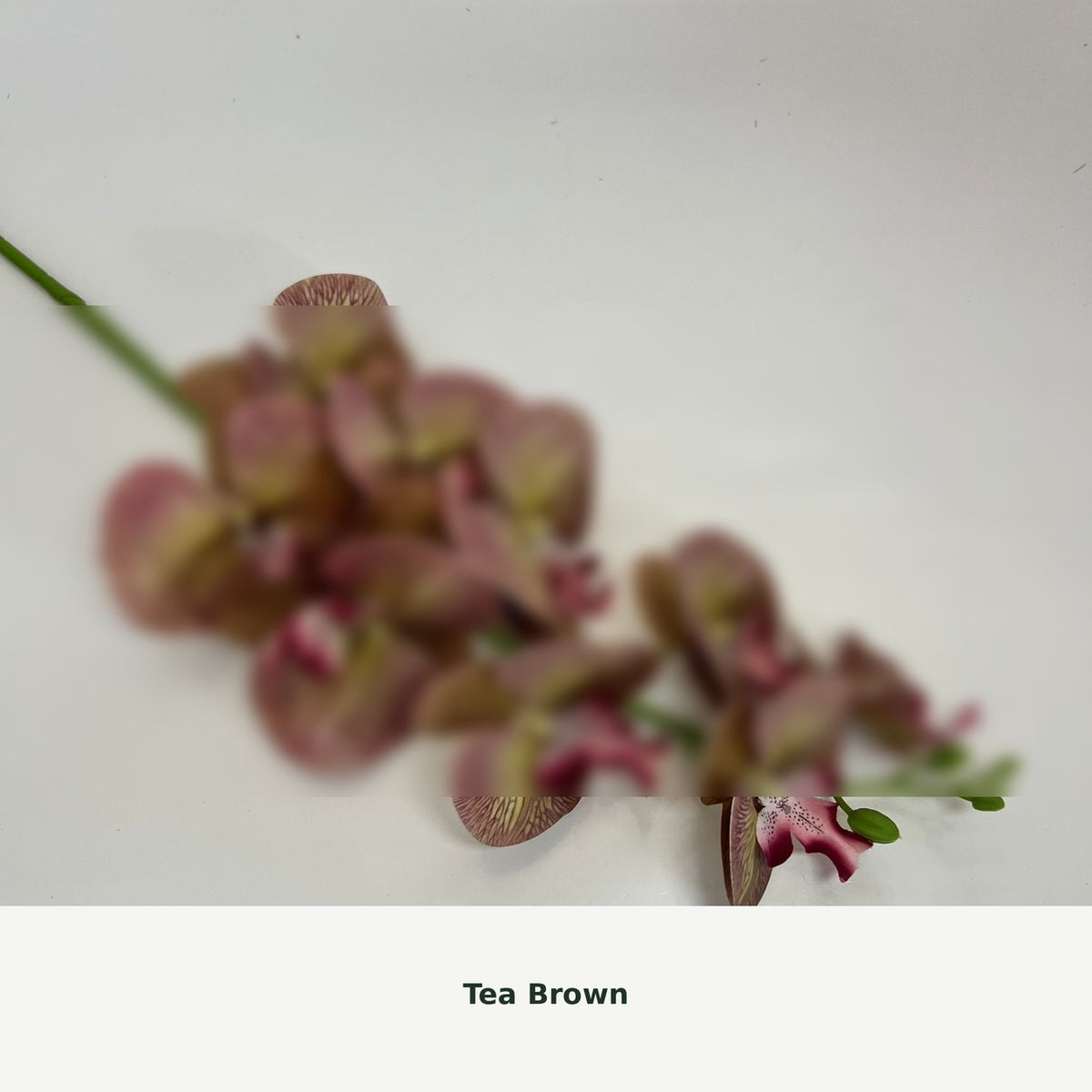 EVERIVELLE Nine-Head Artificial Phalaenopsis Orchid Stem