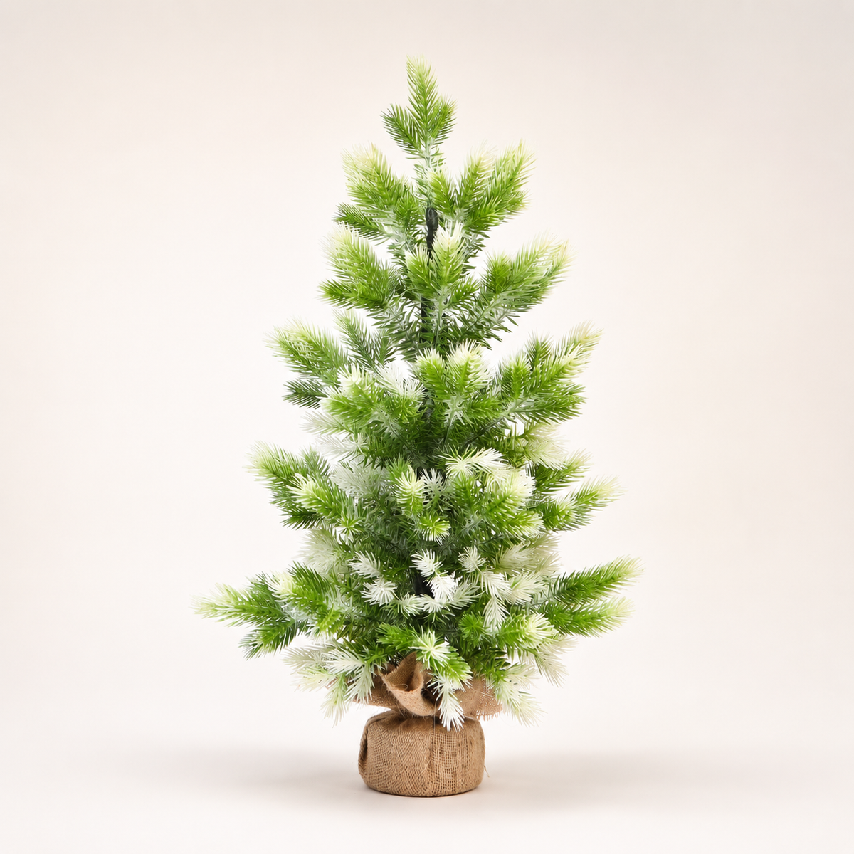 Unadorned mini flocked tree main