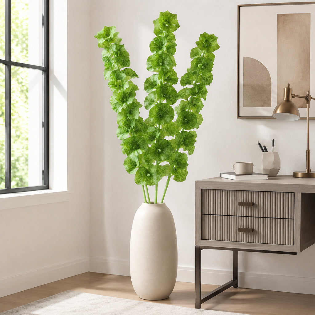 EVERIVELLE Artificial Elephant Ear Leaf & Pitcher Plant Spray
