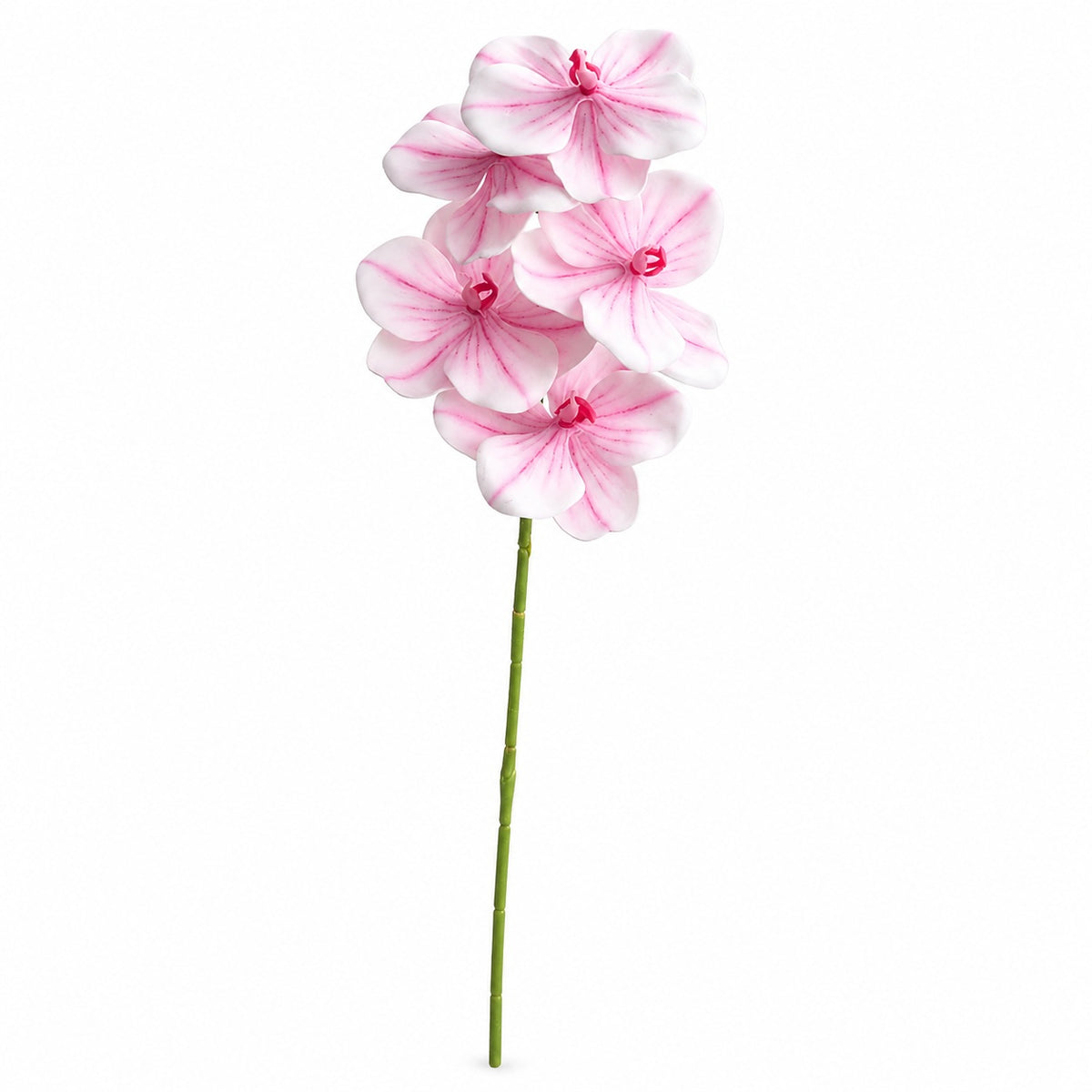 EVERIVELLE 3D Artificial Phalaenopsis Orchid Stem