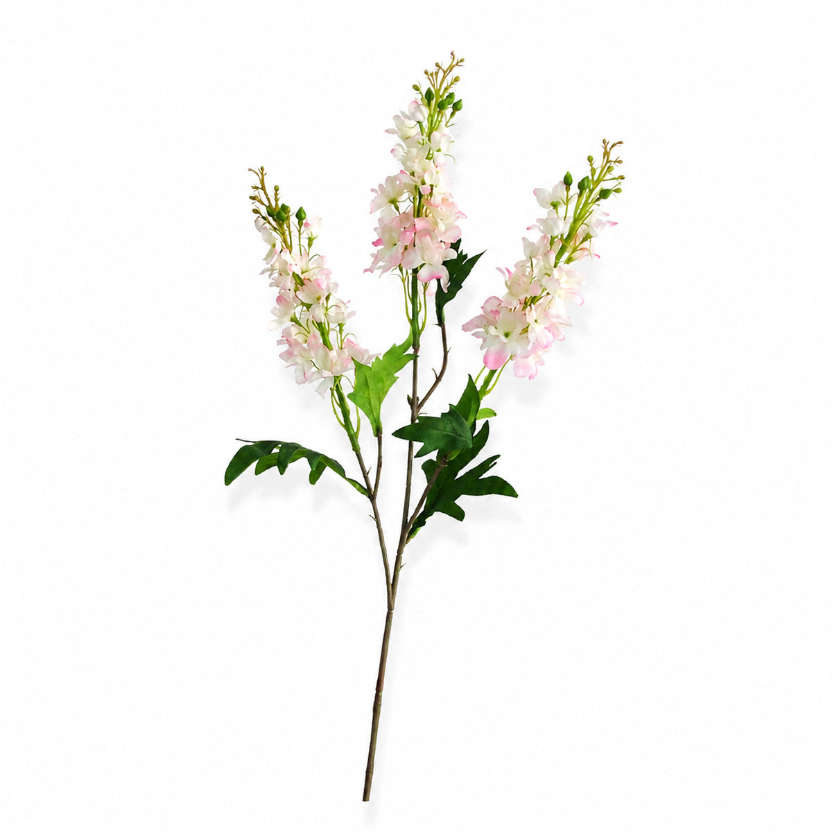 EVERIVELLE 29.9-Inch Three-Branch Artificial Delphinium Stem