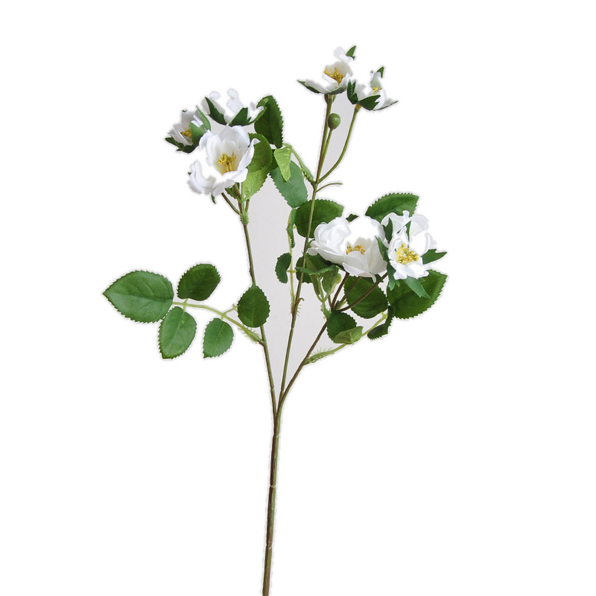 EVERIVELLE Multi-Bloom Artificial Spray Rose Stem