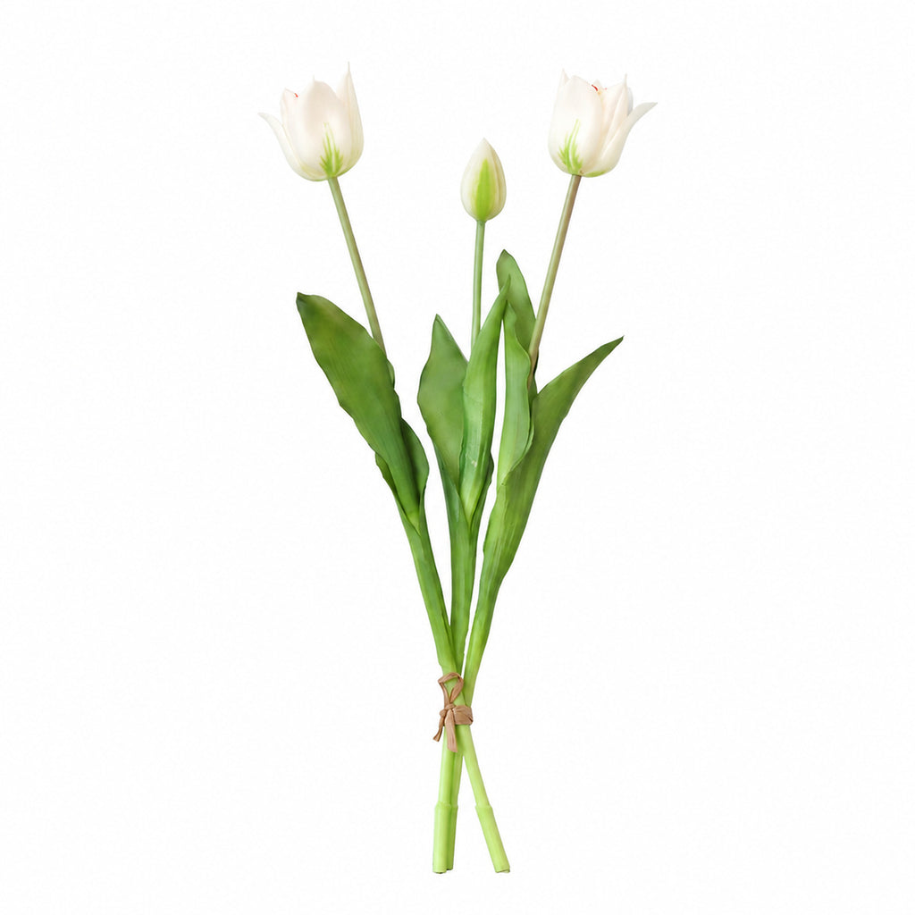 EVERIVELLE Three-Stem Soft-Touch Artificial Tulip Bouquet