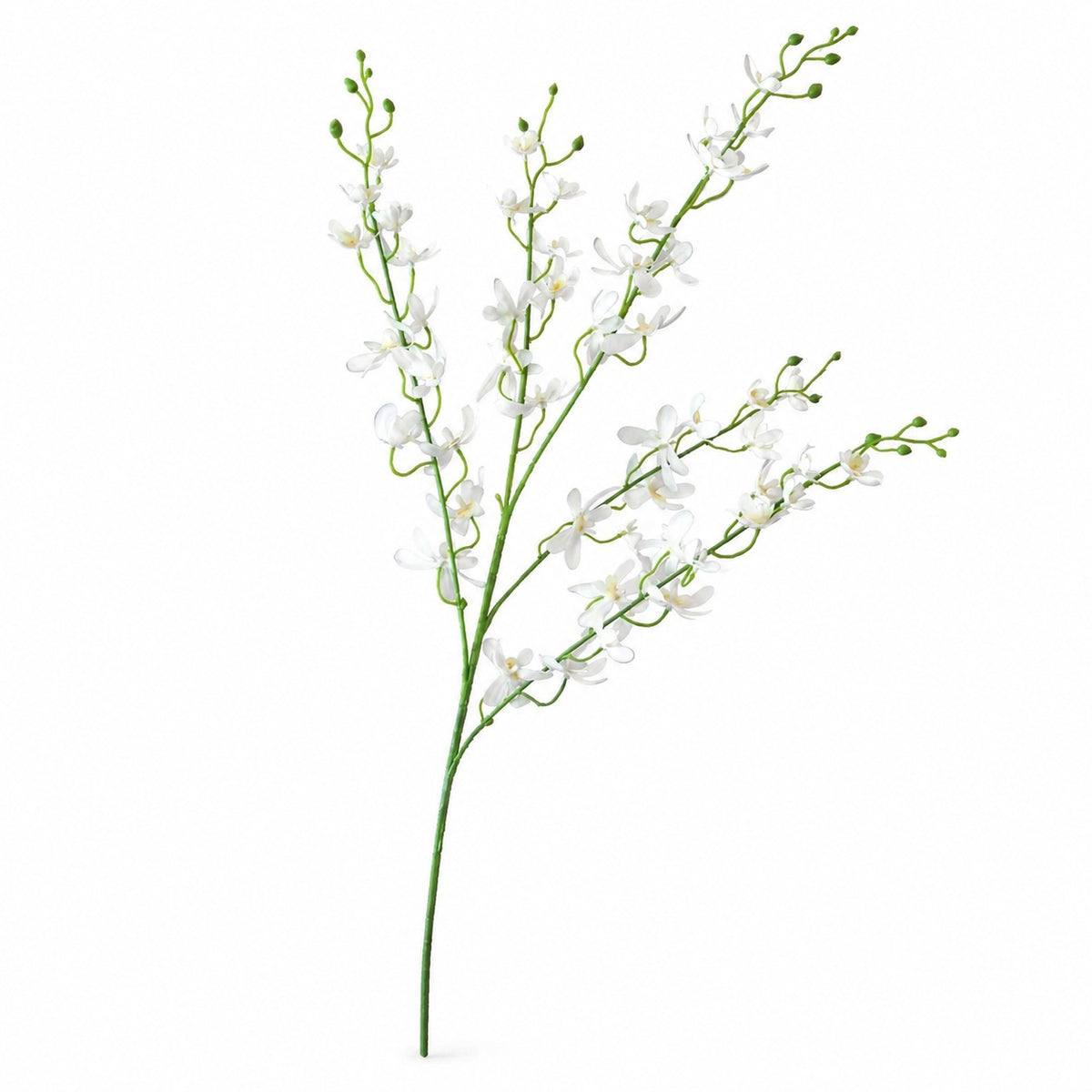 EVERIVELLE Five-Branch Artificial Vanda Orchid Stem