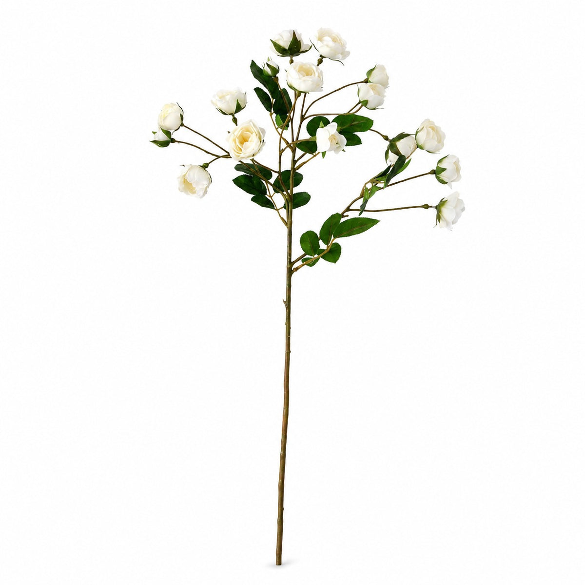 EVERIVELLE 17-Head Artificial Spray Rose Stem