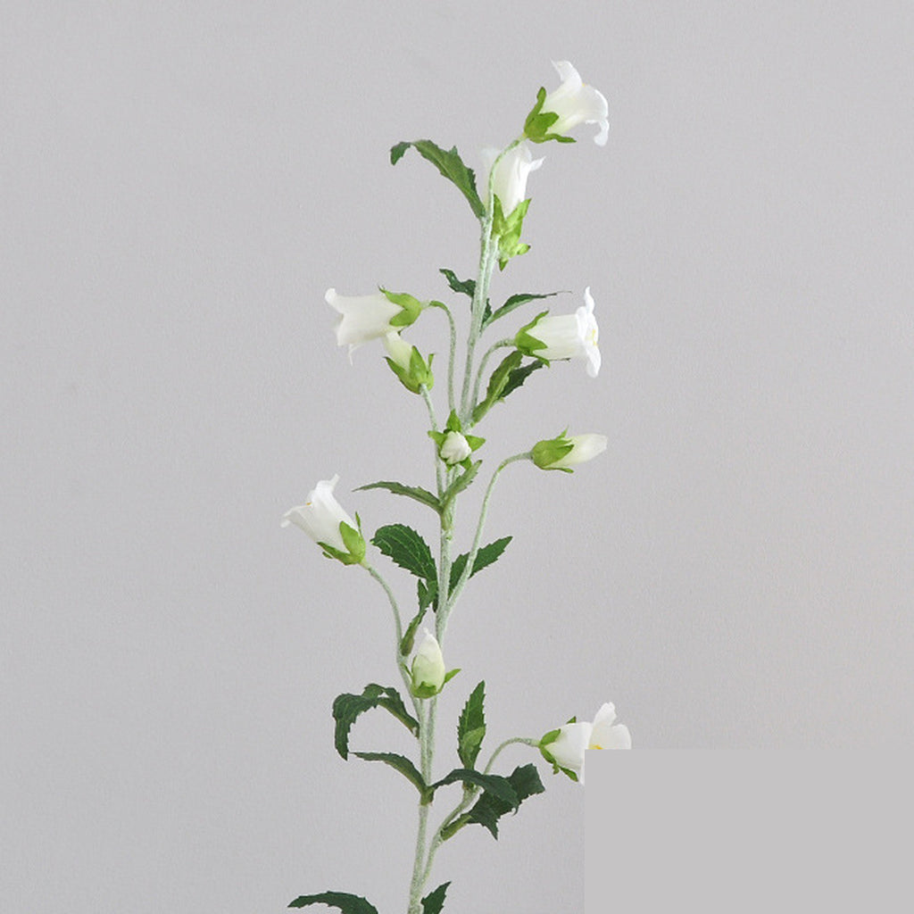 EVERIVELLE Flocked Artificial Bellflower Stem