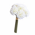 EVERIVELLE 7.5-Inch Six-Stem Mini Pom-Pom Chrysanthemum Bouquet