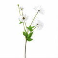 EVERIVELLE 19.3-Inch Three-Head Artificial Butterfly Ranunculus Spray