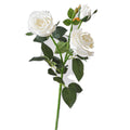 EVERIVELLE 28.7-Inch Three-Head Real-Touch Artificial Rose Stem
