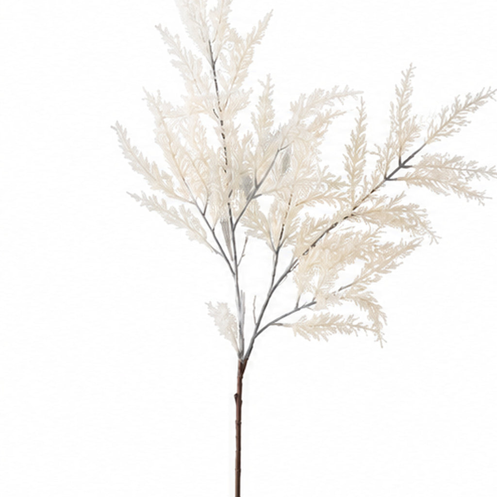 EVERIVELLE 31.5-Inch Two-Fork Artificial Foxtail Foliage Branch