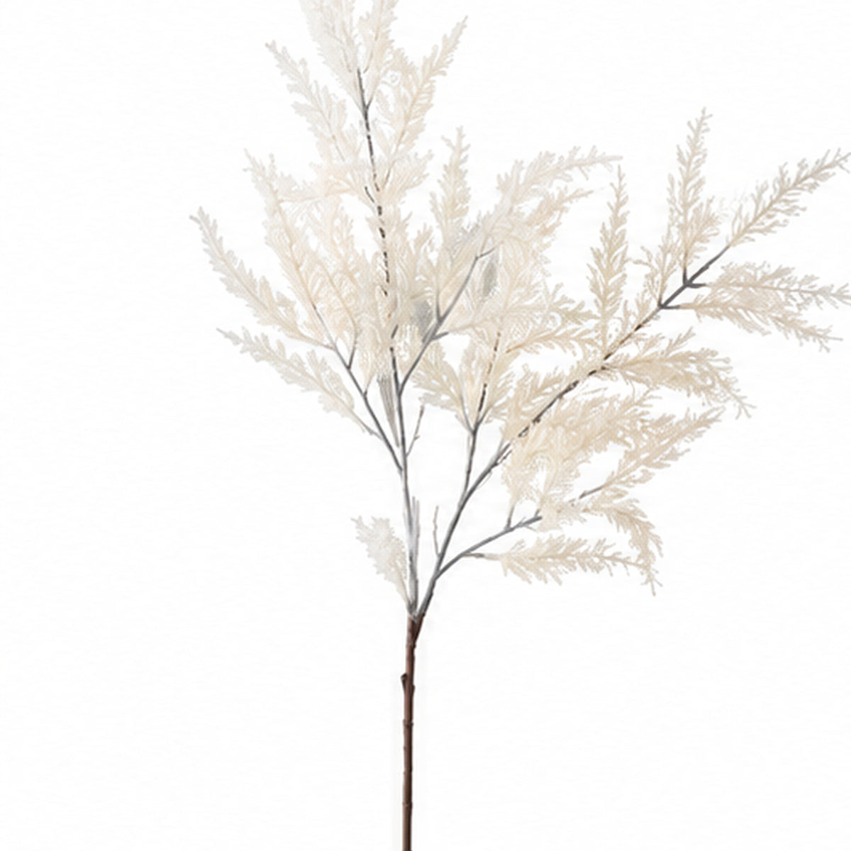 EVERIVELLE 31.5-Inch Two-Fork Artificial Foxtail Foliage Branch