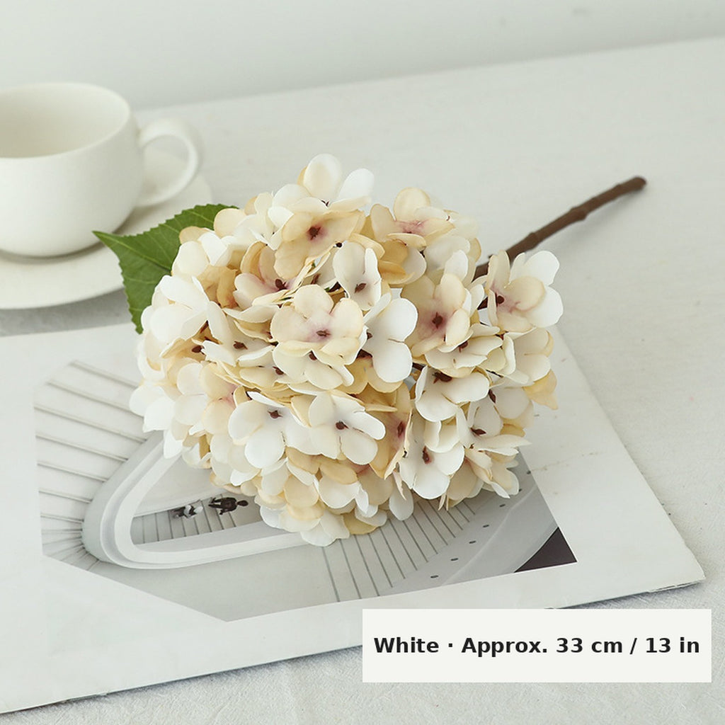 EVERIVELLE Vintage Autumn Artificial Hydrangea Stem