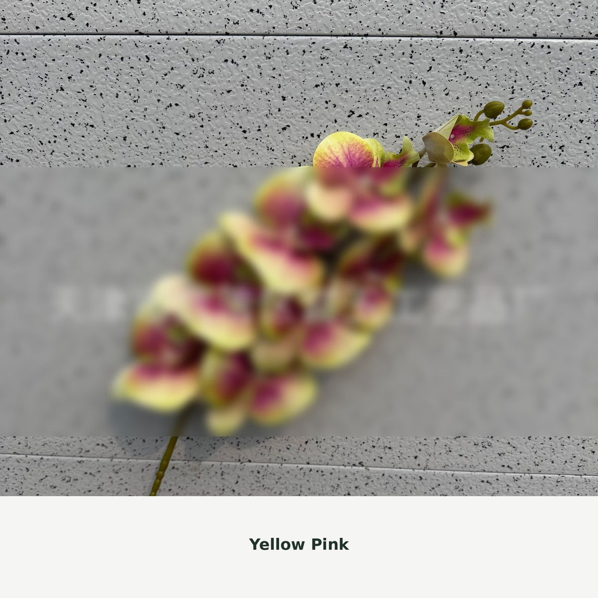 EVERIVELLE Nine-Head Artificial Phalaenopsis Orchid Stem