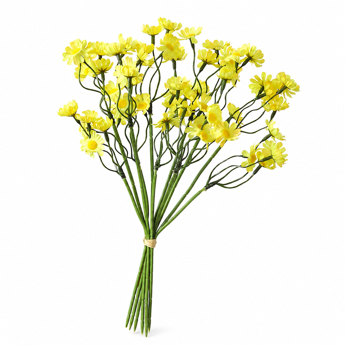 EVERIVELLE 10.2-Inch 60-Head Artificial Mini Daisy Bouquet