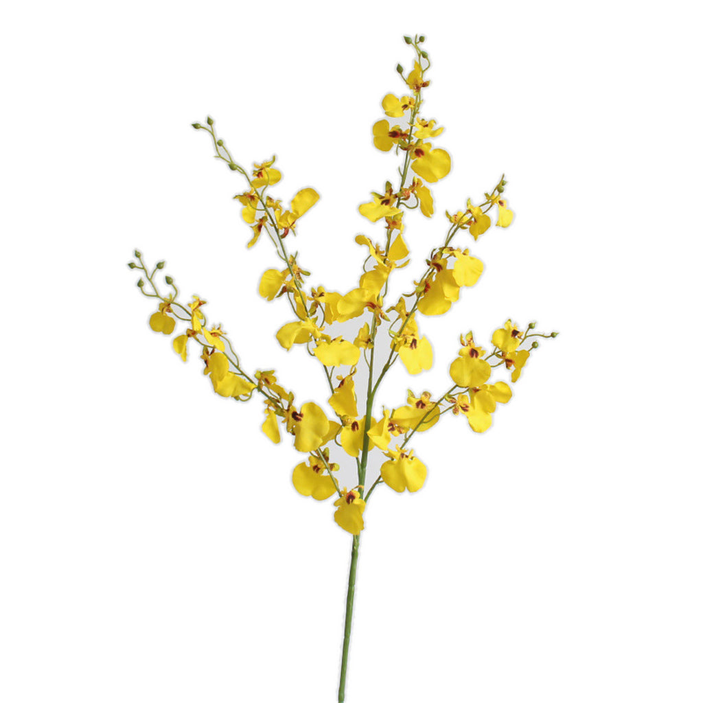 EVERIVELLE Long Artificial Dancing Lady Oncidium Orchid Stem