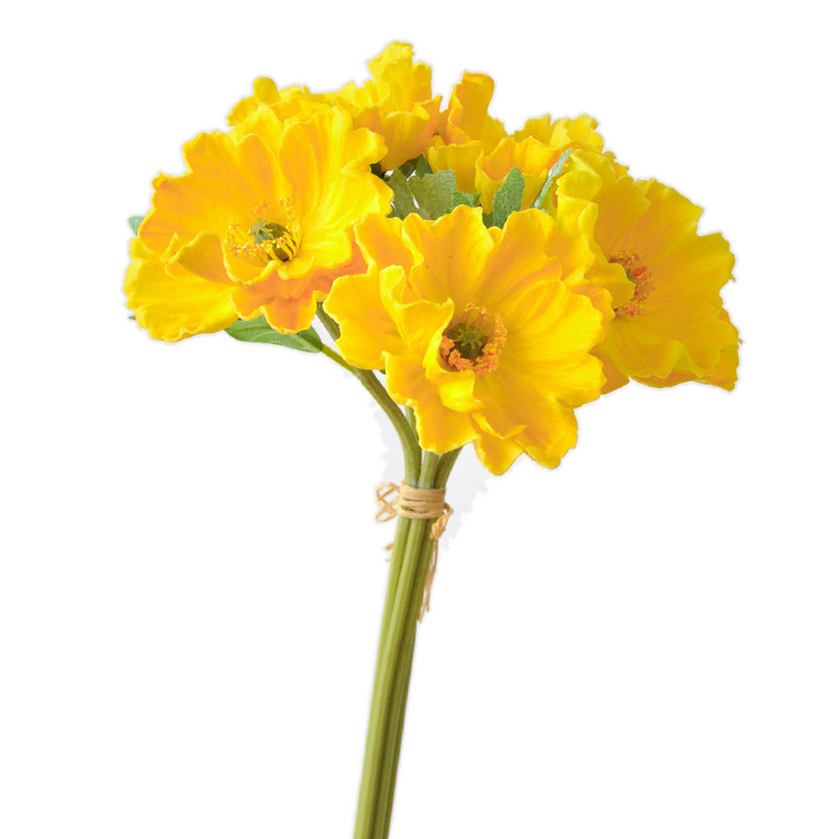 EVERIVELLE Five-Stem Artificial Poppy Bouquet