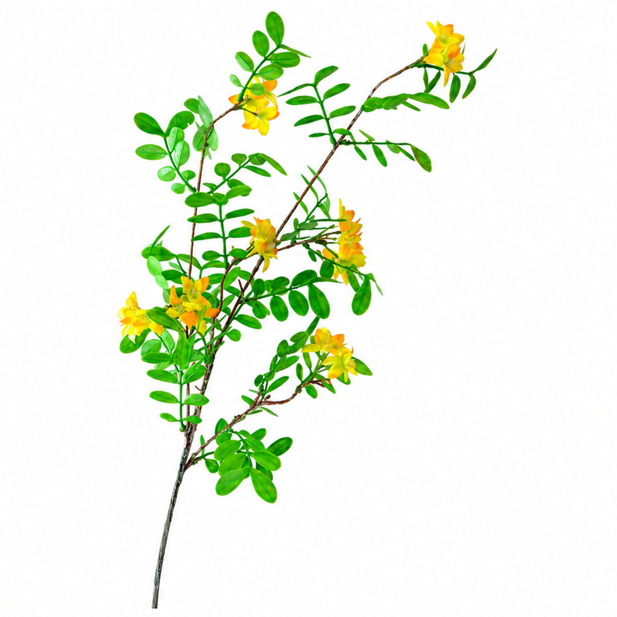 EVERIVELLE 37.8-Inch Artificial Begonia Blossom Spray